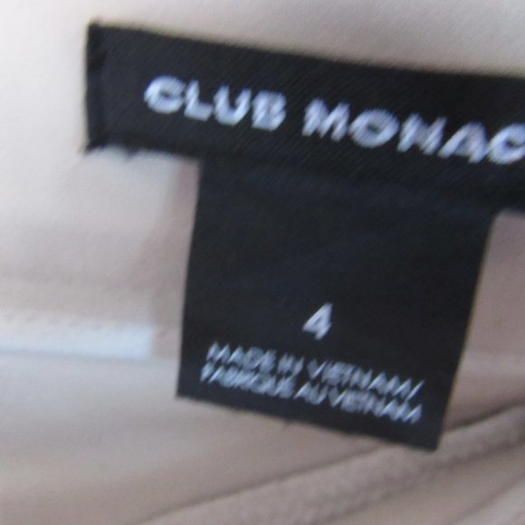 Club Monaco Women Pants, Beige,sz.4,Low Rise, Skinny Leg - Picture 2 of 7